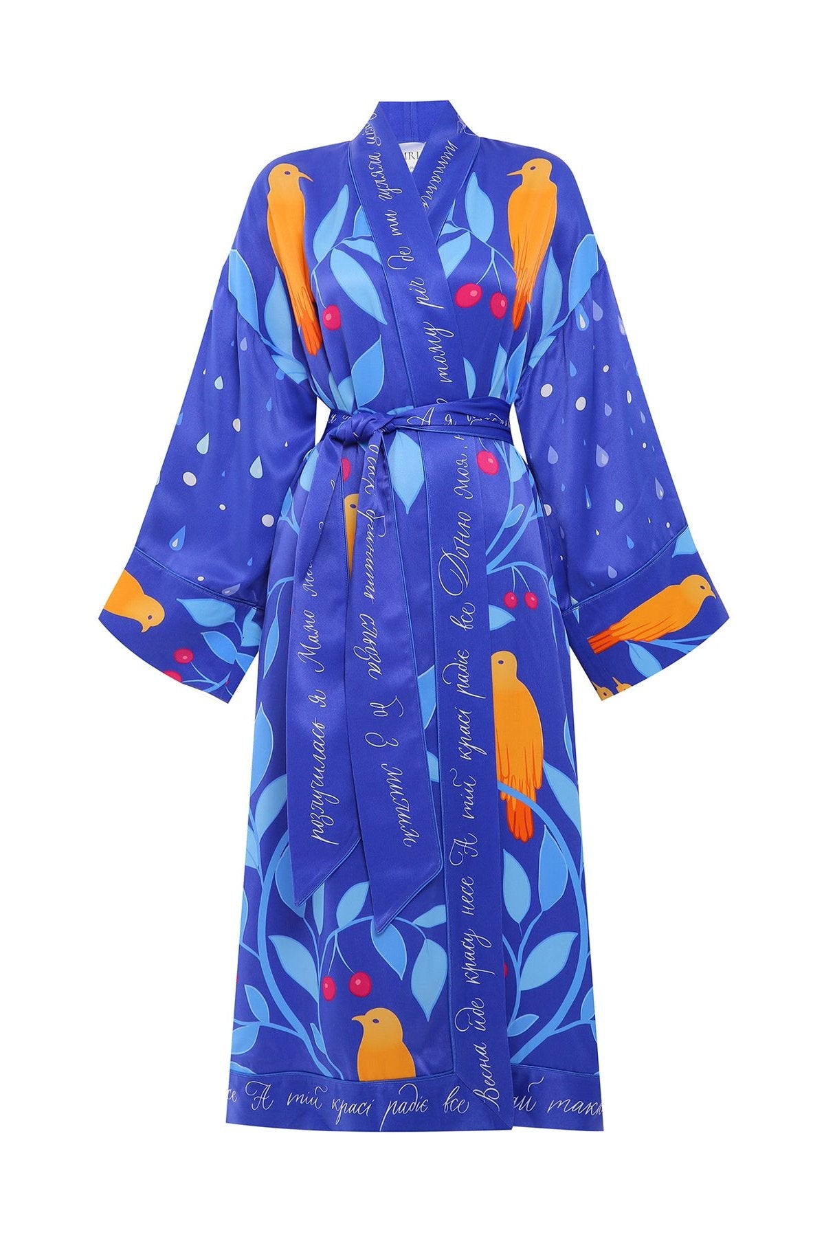 Spring Bloom Robe Dress