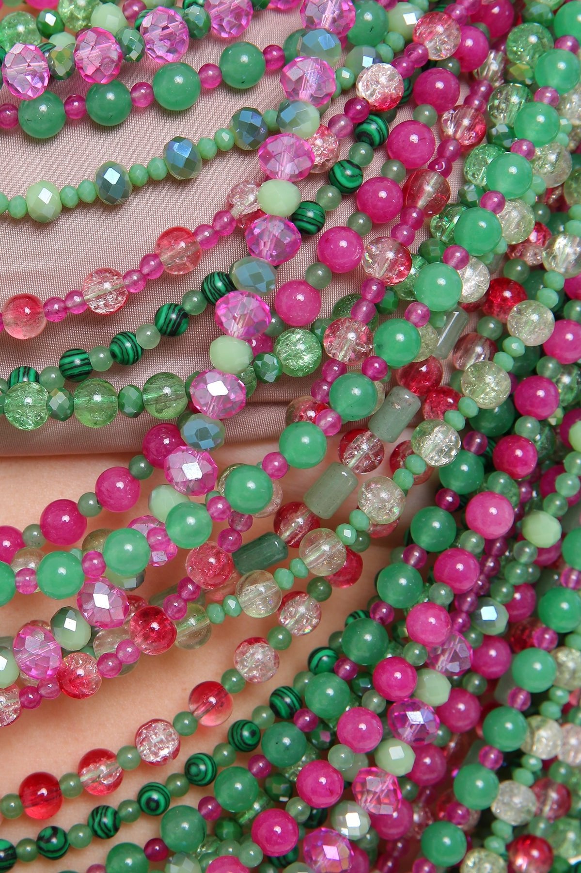 Gerdan Fuchsia & Green Top