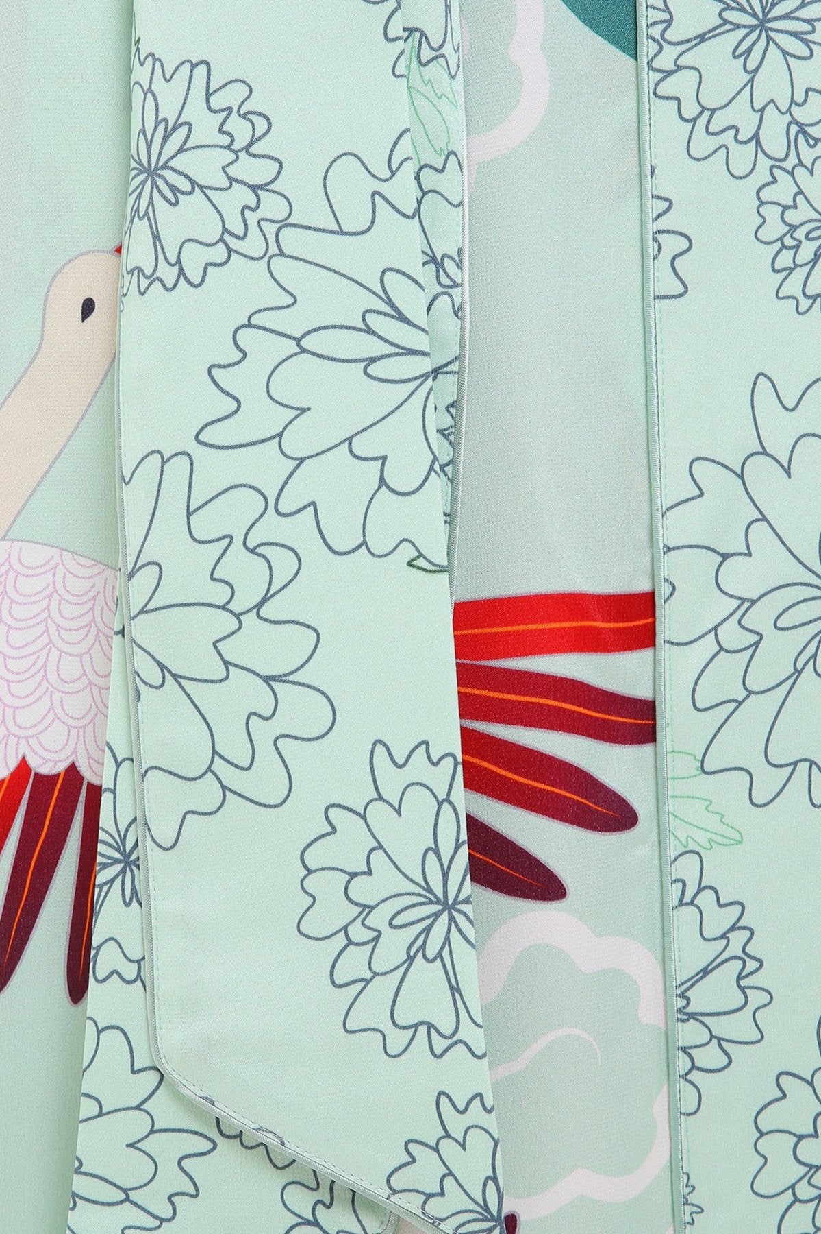 Marigold Floral Robe Dress