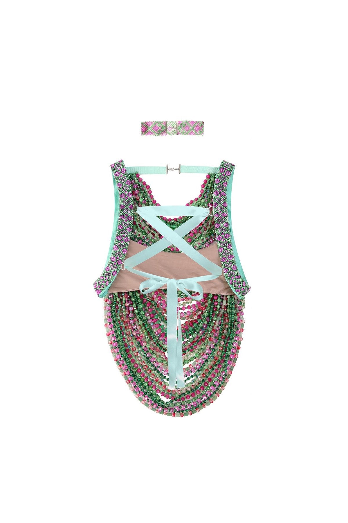 Gerdan Fuchsia & Green Top