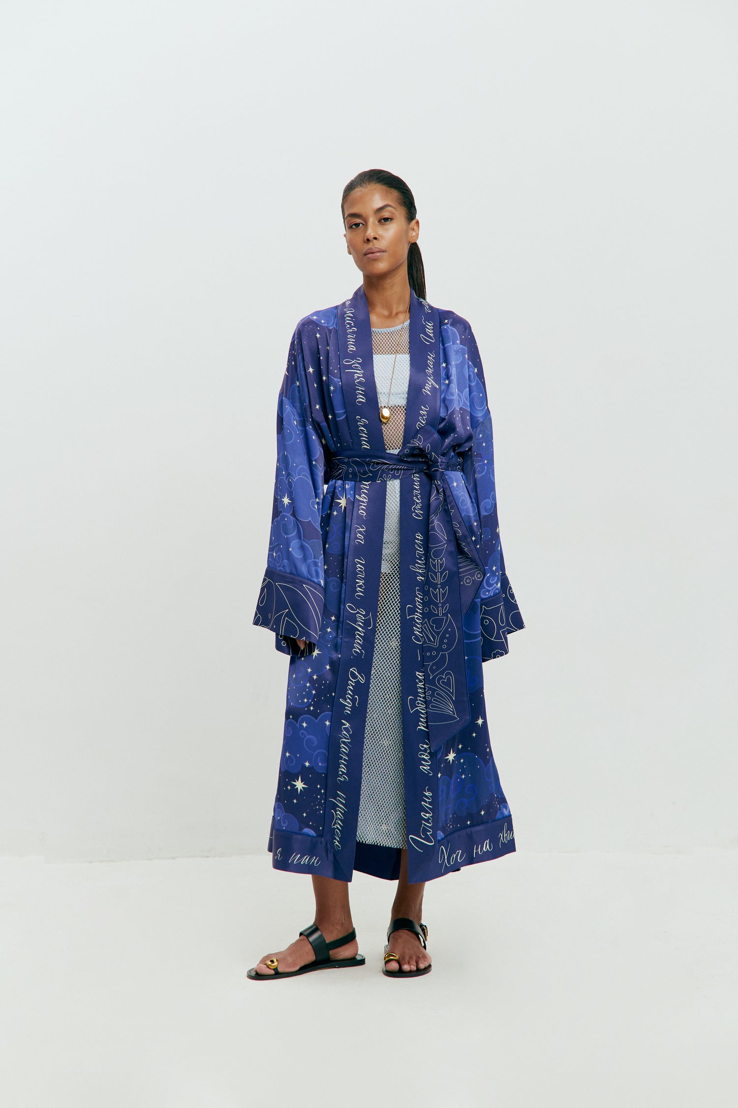 Moonlit Robe Dress