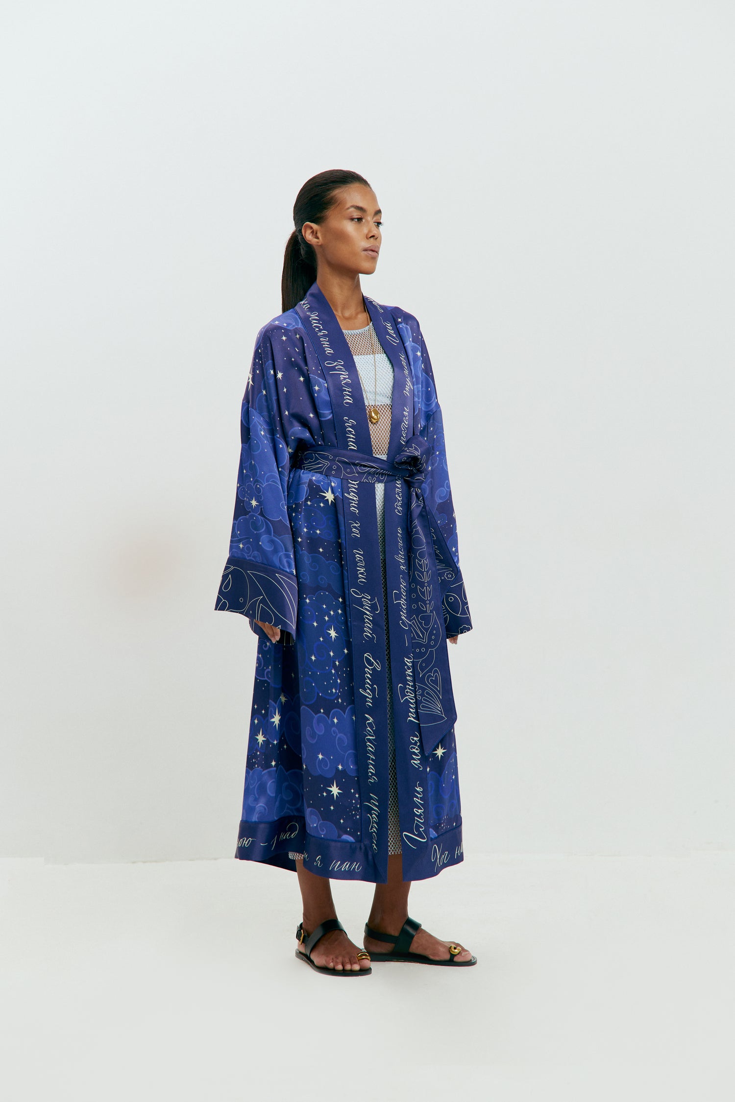 Moonlit Robe Dress