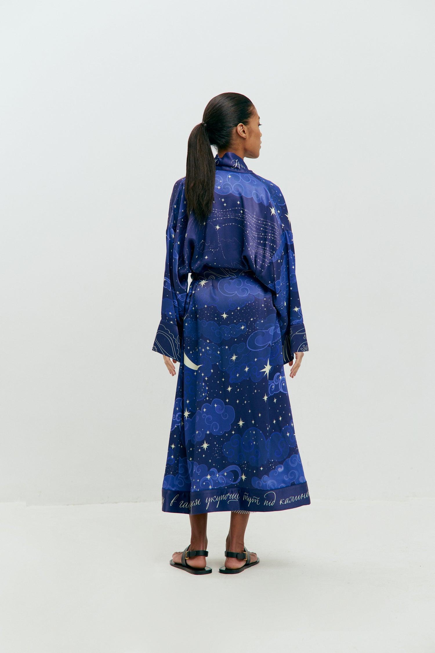 Moonlit Robe Dress