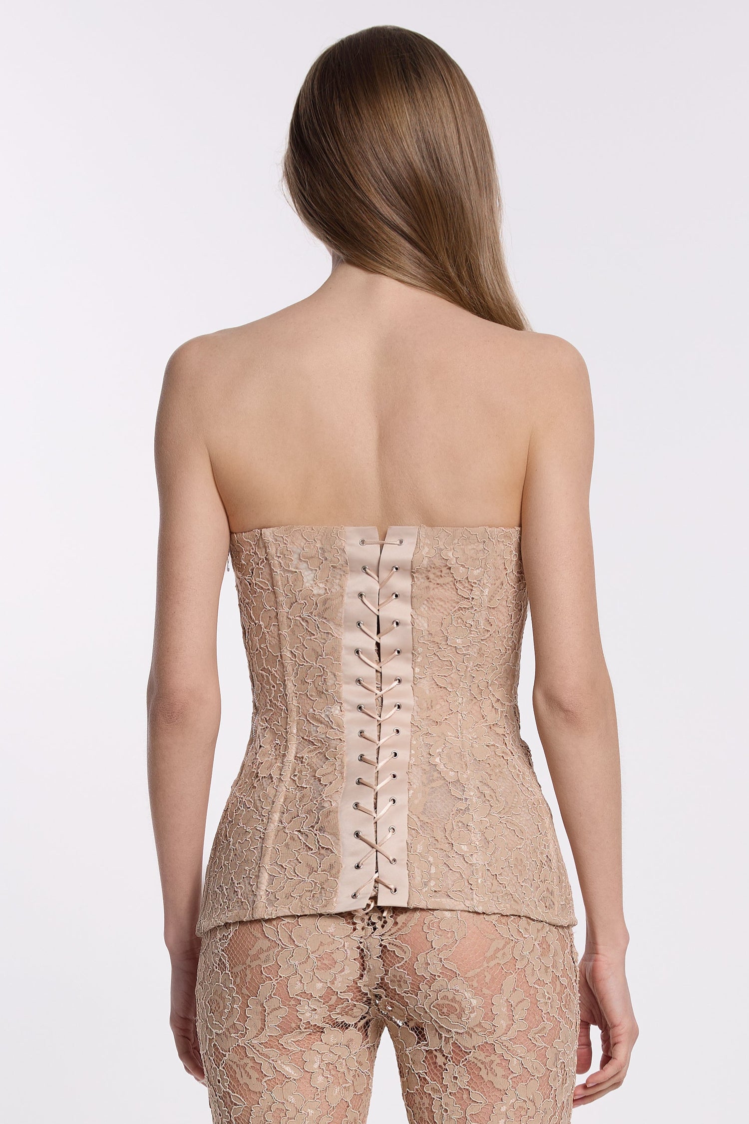 Maria Guipure Corset Top