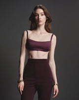 Amara Top in Burgundy