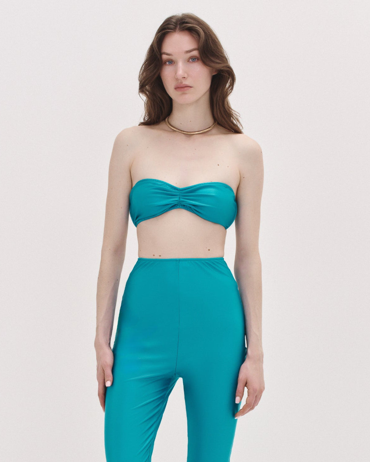 Nira Top in Turquoise