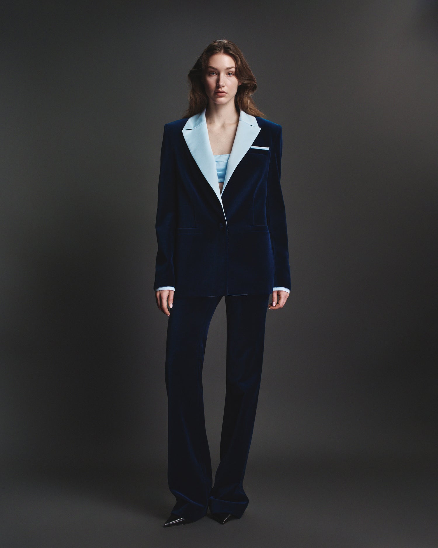 Aurora Velvet Blazer