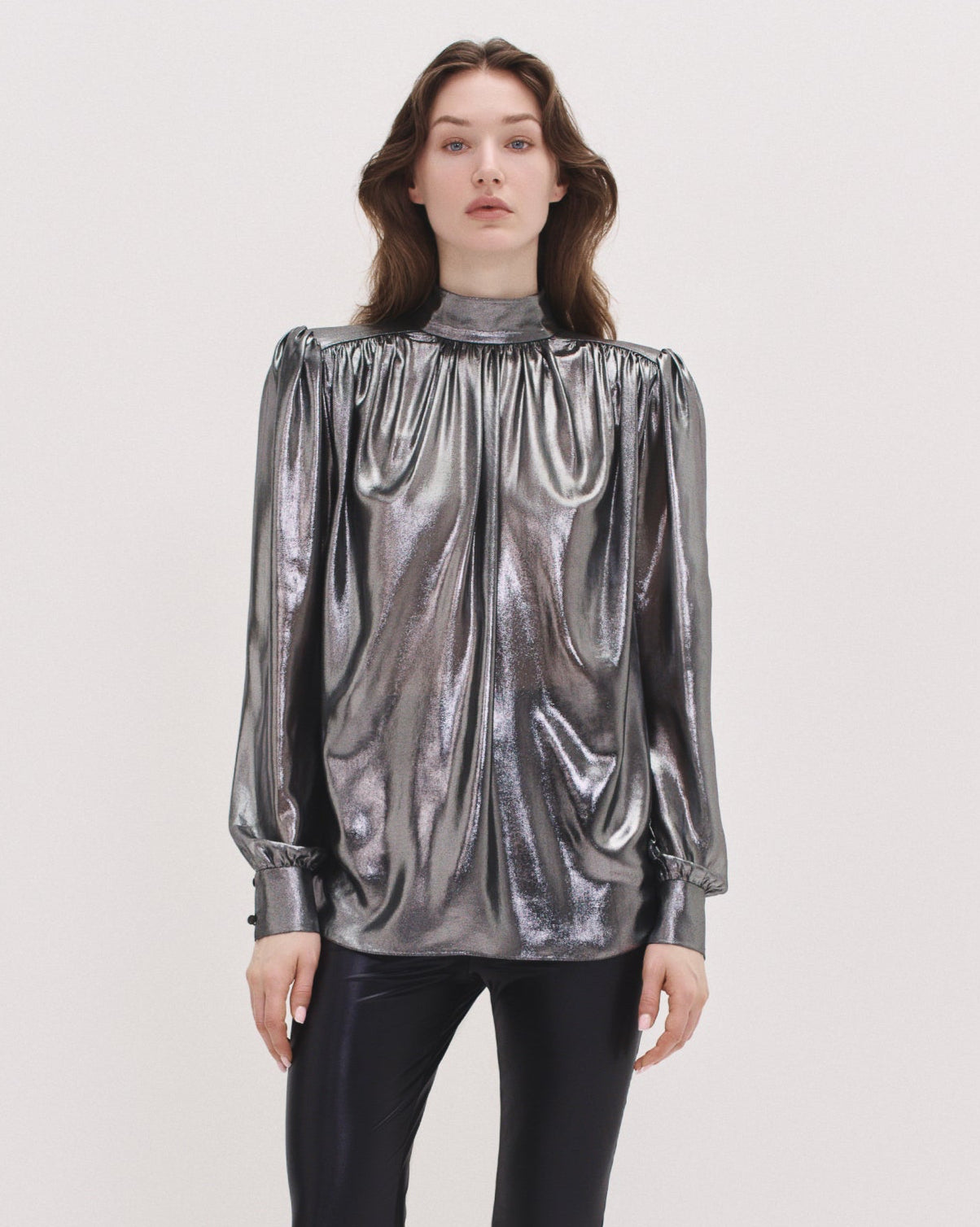 Saphira Top in Silver